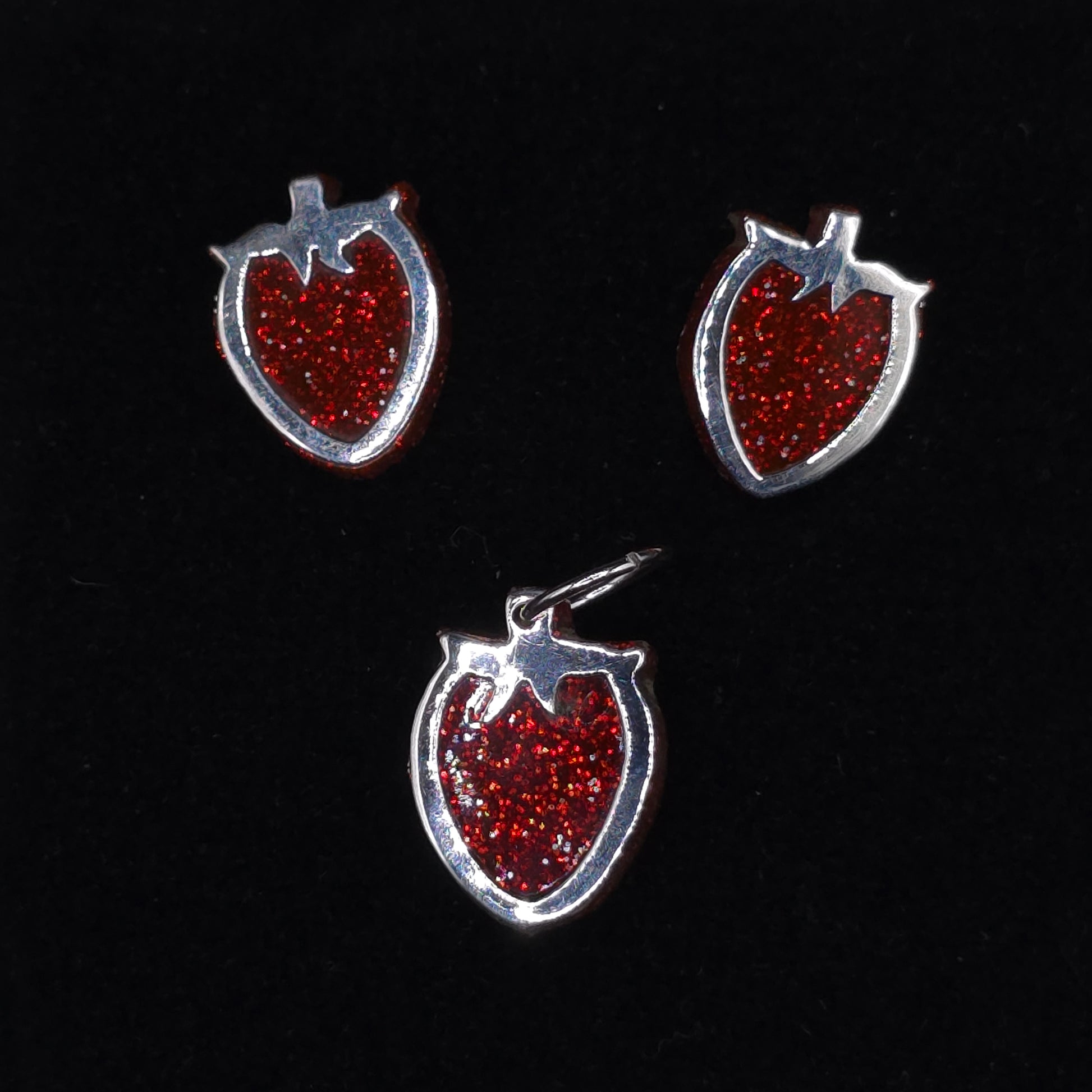 Set Sweet Fresa – Dulzura Natural en Plata 925