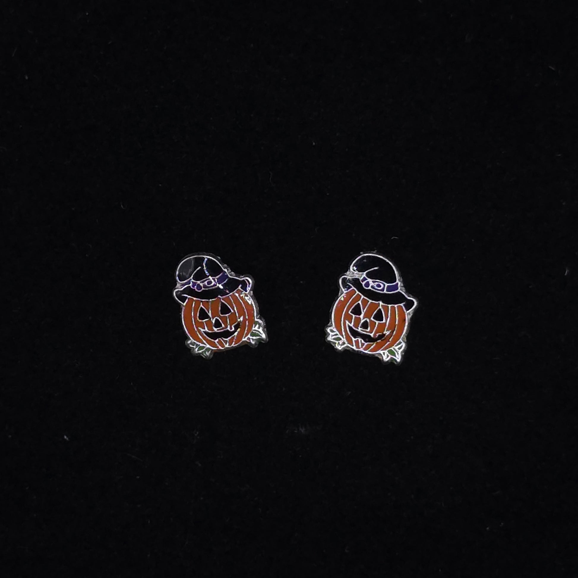 Aretes Pumpkin Witch – Hechizo de Estilo en Plata 925